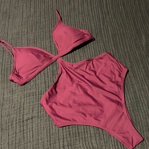 J Crew Iris one-piece swimsuit with cutouts sz 12 like new!